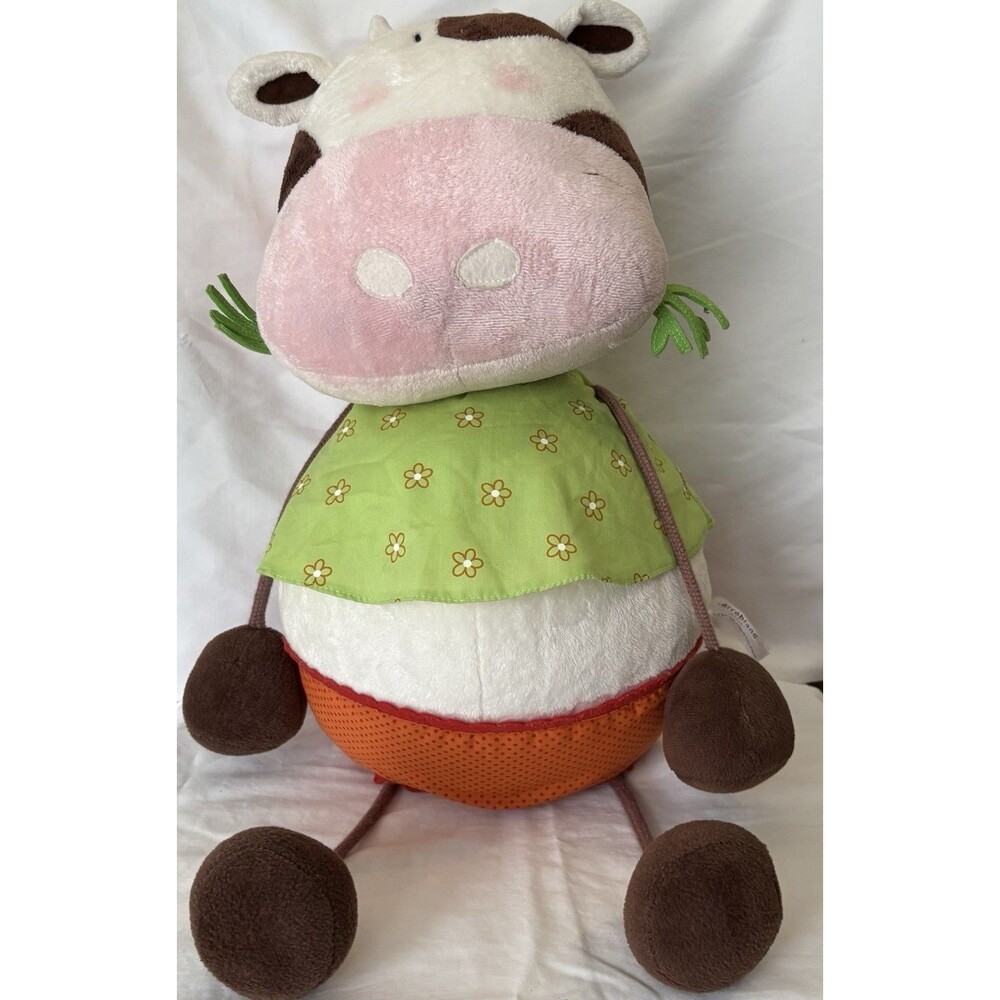 Cow Plush From French Co. Carre Blanc. Hard To Find In The States.